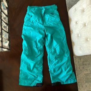 Columbia Ski Pants -teal green size 7/8